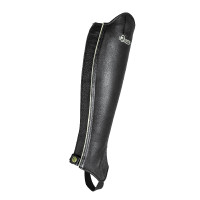 Mini-chaps in leer Exeter Equestro Zwart