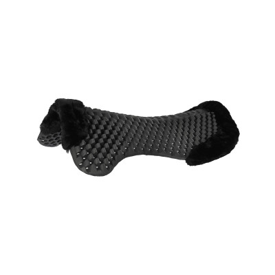 Amortisseur Piuma gel mouton Acavallo Eco-wool noir