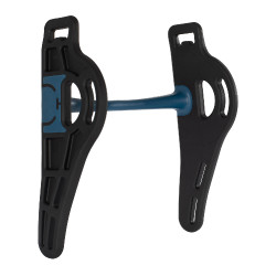 Mors Pelham gevoelig zwart/blauw Acavallo