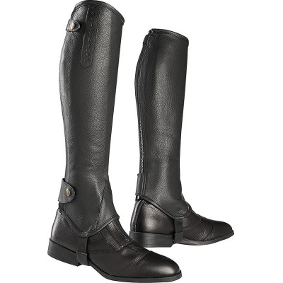 Mini-chaps Equithème Soft Zwart
