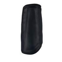 Crossbeenbeschermers van neopreen en geperforeerd leer Airflow Equestro Zwart
