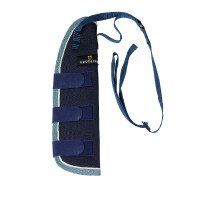 Protège-queue rembourré et imperméable Equestro Marine