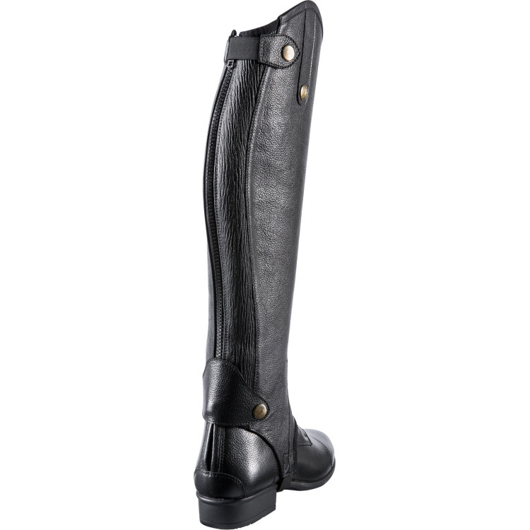 Mini-chaps Equithème Primera gegranuleerd leer Mini-chaps Equithème Primera gegranuleerd leer