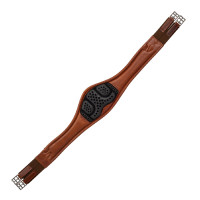 Anatomische hindernisriem van kalfsleer Acavallo Cognac Bruin Anatomische hindernisriem van kalfsleer Acavallo Cognac Bruin