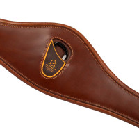 Anatomische hindernisriem van kalfsleer Acavallo Cognac Bruin Anatomische hindernisriem van kalfsleer Acavallo Cognac Bruin