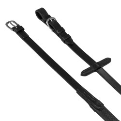 Lederen en rubberen teugels Kris 5/8" Acavallo Lederen en rubberen teugels Kris 5/8" Acavallo