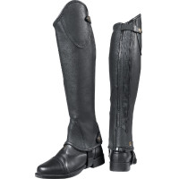 Mini-chaps Equithème Premium Zwart