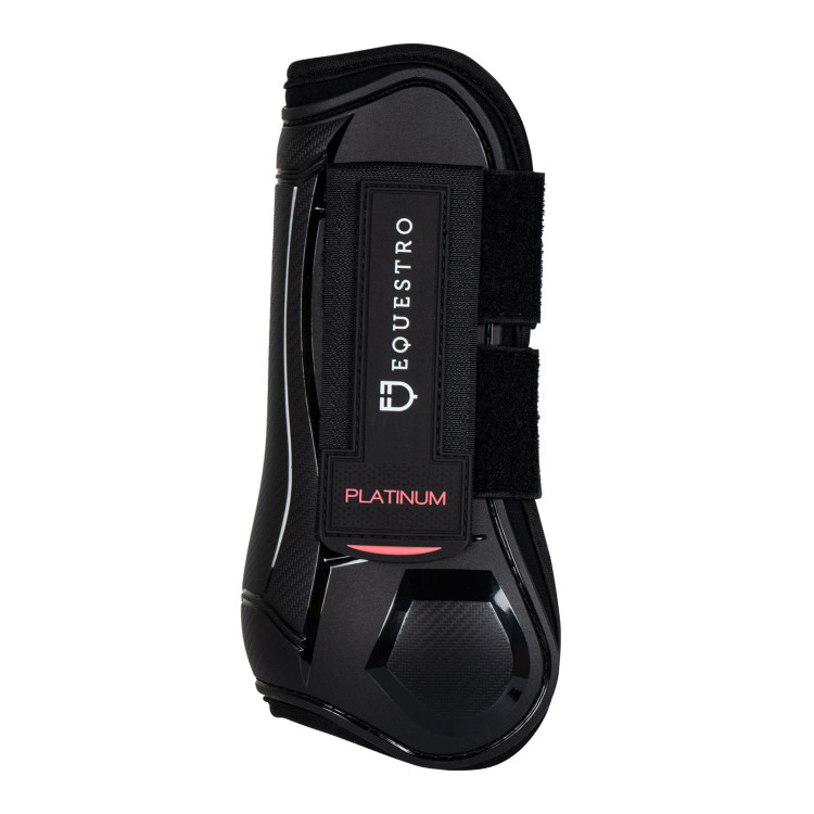 Anatomisch gevormde peesbeschermers met dubbele klittenbandsluiting Platinum Equestro Anatomisch gevormde peesbeschermers met dubbele klittenbandsluiting Platinum Equestro