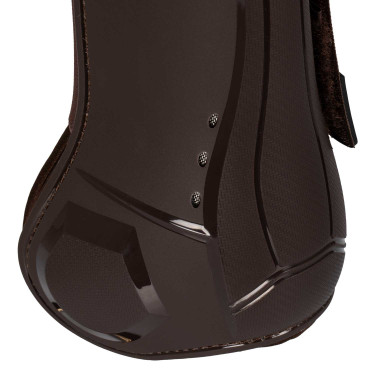 Anatomisch gevormde peesbeschermers met dubbele klittenbandsluiting Platinum Equestro Anatomisch gevormde peesbeschermers met dubbele klittenbandsluiting Platinum Equestro