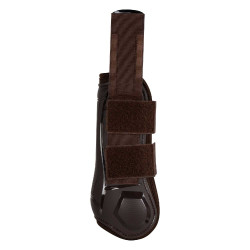 Anatomisch gevormde peesbeschermers met dubbele klittenbandsluiting Platinum Equestro Bruin