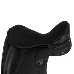 Gelzadelbeschermer voor dressuur met Dri-Lex 20mm Acavallo Zwart