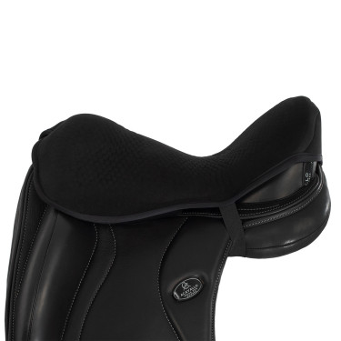 Gelzadelbeschermer voor dressuur met Dri-Lex 20mm Acavallo Zwart