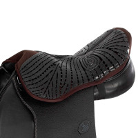 Gel zadelbeschermer Air Plus voor springen met 10mm buitenste gel Acavallo Zwart