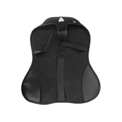 Gel zadelbeschermer Air Plus voor springen met 10mm buitenste gel Acavallo Zwart