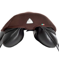 Gel zadelbeschermer Air Plus voor springen met Dri-Lex 10mm Acavallo Bruin Gel zadelbeschermer Air Plus voor springen met Dri-Lex 10mm Acavallo Bruin