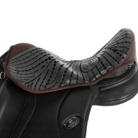 Gel zadelbeschermer Air Plus voor dressuur met 10mm buitenlaag gel Acavallo Bruin Gel zadelbeschermer Air Plus voor dressuur met 10mm buitenlaag gel Acavallo Bruin