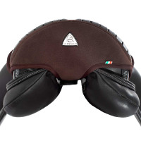 Gel zadelbeschermer Air Plus voor dressuur met 10mm buitenlaag gel Acavallo Bruin Gel zadelbeschermer Air Plus voor dressuur met 10mm buitenlaag gel Acavallo Bruin
