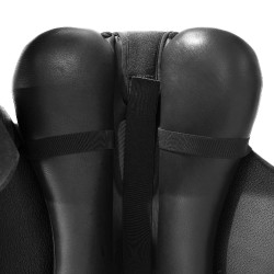 Gel zadelbeschermer Air Plus voor dressuur met 10mm buitenlaag gel Acavallo Zwart Gel zadelbeschermer Air Plus voor dressuur met 10mm buitenlaag gel Acavallo Zwart