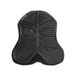 Gel zadelbeschermer Air Plus voor dressuur met 10mm buitenlaag gel Acavallo Zwart Gel zadelbeschermer Air Plus voor dressuur met 10mm buitenlaag gel Acavallo Zwart