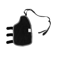 Gewatteerde en waterdichte staartbeschermer Equestro Marine Marineblauw Gewatteerde en waterdichte staartbeschermer Equestro Marine Marineblauw