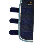 Gewatteerde en waterdichte staartbeschermer Equestro Marine Marineblauw Gewatteerde en waterdichte staartbeschermer Equestro Marine Marineblauw