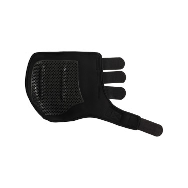 Achterbeenbeschermers van neopreen met gel Respira Acavallo Zwart