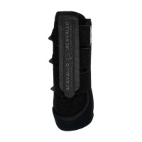Achterste neopreen peesbeschermers met gel-inzet Respira Acavallo Zwart Achterste neopreen peesbeschermers met gel-inzet Respira Acavallo Zwart