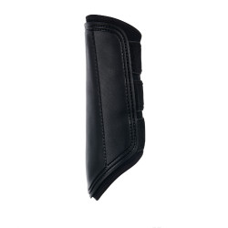 Crossbeenbeschermers van neopreen en geperforeerd leer Airflow Equestro Zwart Crossbeenbeschermers van neopreen en geperforeerd leer Airflow Equestro Zwart