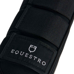 Crossbeenbeschermers van neopreen en geperforeerd leer Airflow Equestro Zwart Crossbeenbeschermers van neopreen en geperforeerd leer Airflow Equestro Zwart
