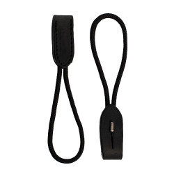 Pelham brug met stevige haak Equestro Zwart