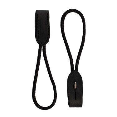 Pelham brug met stevige haak Equestro Zwart