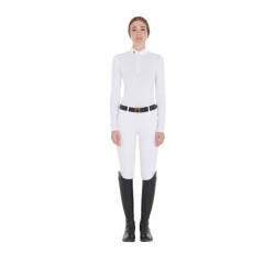 Aangepaste wedstrijdpolo met lange mouwen voor dames Artemis Equestro Aangepaste wedstrijdpolo met lange mouwen voor dames Artemis Equestro