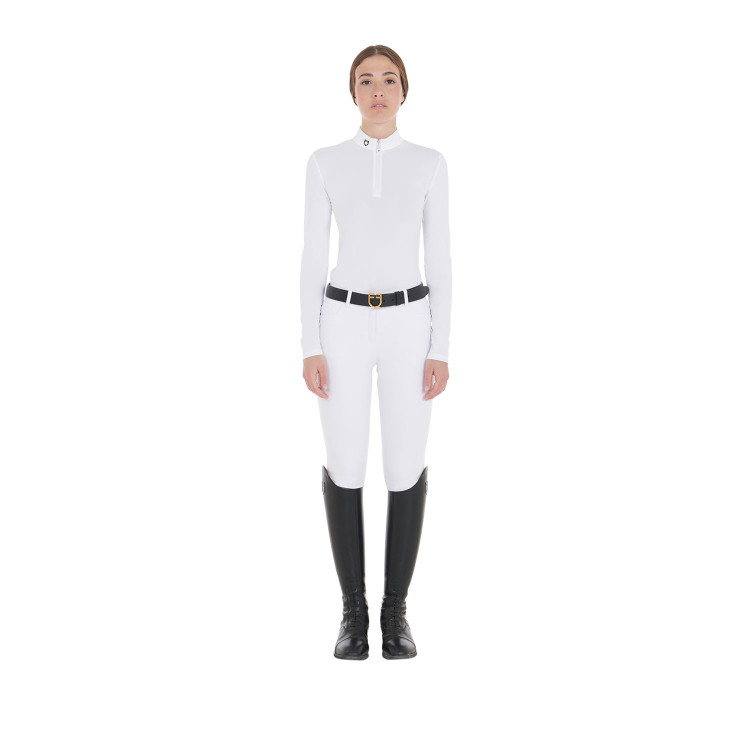 Aangepaste wedstrijdpolo met lange mouwen voor dames Artemis Equestro Aangepaste wedstrijdpolo met lange mouwen voor dames Artemis Equestro