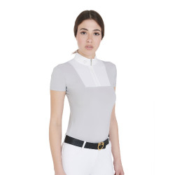 Aangepaste wedstrijdpolo met korte mouwen voor dames Mariam Equestro Aangepaste wedstrijdpolo met korte mouwen voor dames Mariam Equestro