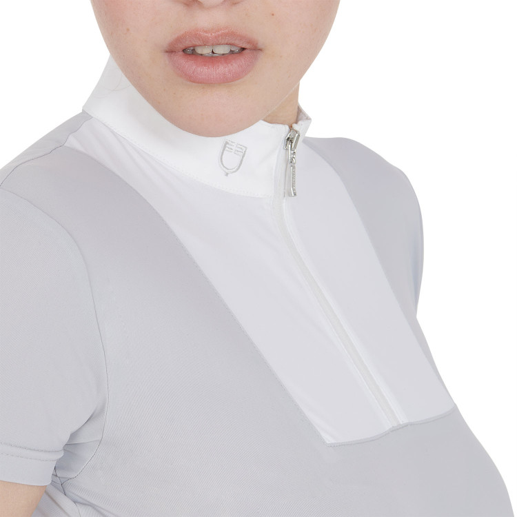 Aangepaste wedstrijdpolo met korte mouwen voor dames Mariam Equestro Aangepaste wedstrijdpolo met korte mouwen voor dames Mariam Equestro