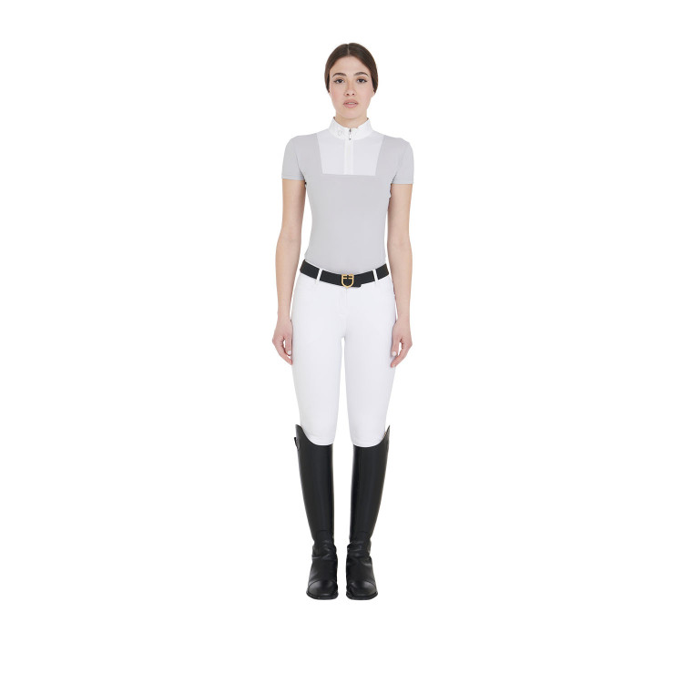 Aangepaste wedstrijdpolo met korte mouwen voor dames Mariam Equestro Aangepaste wedstrijdpolo met korte mouwen voor dames Mariam Equestro