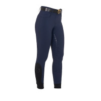 Damesbroek met hoge taille en volledige grip Equestro Wit Damesbroek met hoge taille en volledige grip Equestro Wit