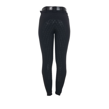 Damesbroek met hoge taille en volledige grip Equestro Zwart Damesbroek met hoge taille en volledige grip Equestro Zwart