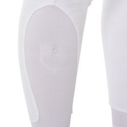 Damesbroek met hoge taille en volledige grip Equestro Wit Damesbroek met hoge taille en volledige grip Equestro Wit