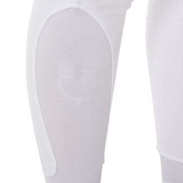 Damesbroek met hoge taille en volledige grip Equestro Wit Damesbroek met hoge taille en volledige grip Equestro Wit