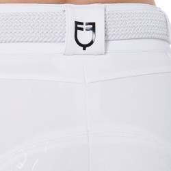 Damesbroek met hoge taille en volledige grip Equestro Wit Damesbroek met hoge taille en volledige grip Equestro Wit