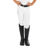 Kasumi kinderbroek van stretchmateriaal Equestro Wit