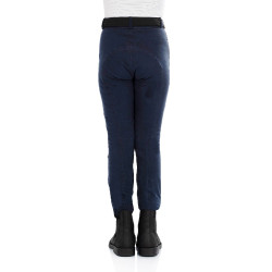 Pantalon jodhpur enfant Leilani en matériau stretch Equestro Marine Pantalon jodhpur enfant Leilani en matériau stretch Equestro Marine