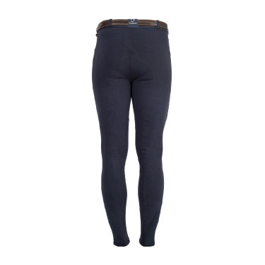 Herenbroek Urano van stretchkatoen Equestro Marine Marineblauw