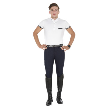 Herenbroek Crono van stretchkatoen Equestro Herenbroek Crono van stretchkatoen Equestro