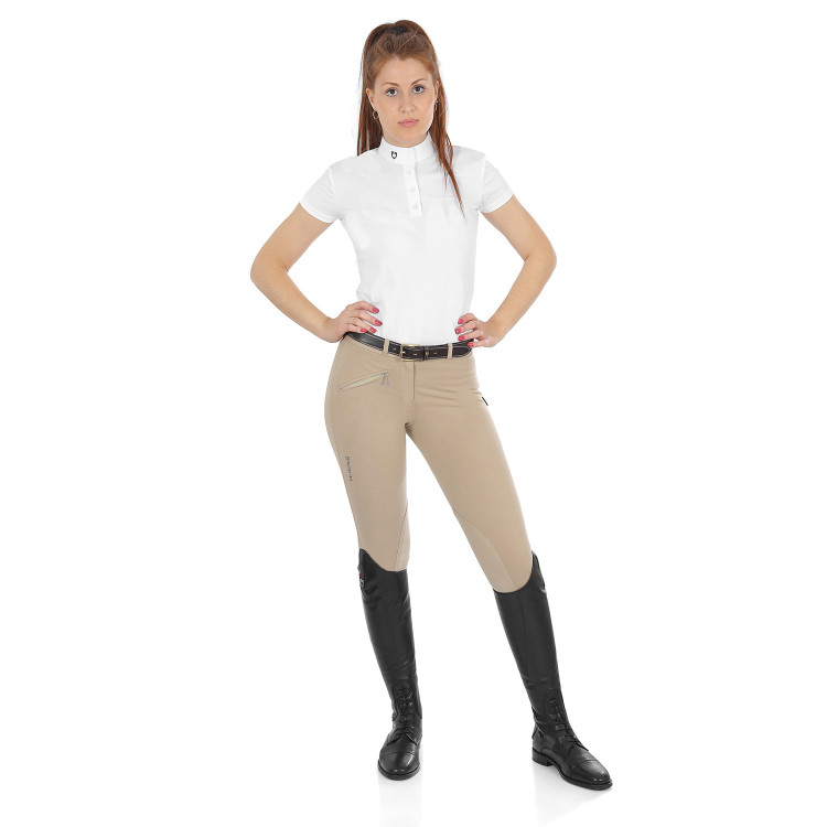 Damesbroek Selene van stretchkatoen Equestro Damesbroek Selene van stretchkatoen Equestro