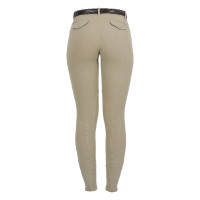 Pantalon femme Race en coton stretch Equestro Beige Pantalon femme Race en coton stretch Equestro Beige