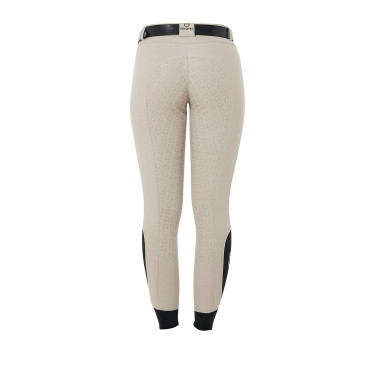 Damesbroek met volledig grip Aria van technisch stof Equestro Oxfordbruin Roze