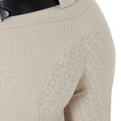 Damesbroek met volledig grip Aria van technisch stof Equestro Oxfordbruin Roze