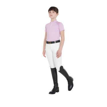Kinderbroek van technische stof Equestro Wit